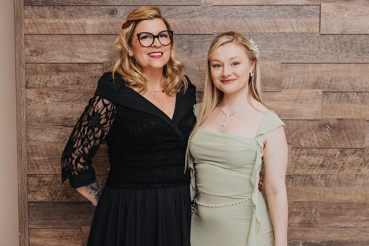 Caroline Fotheringham and Sophie Allen