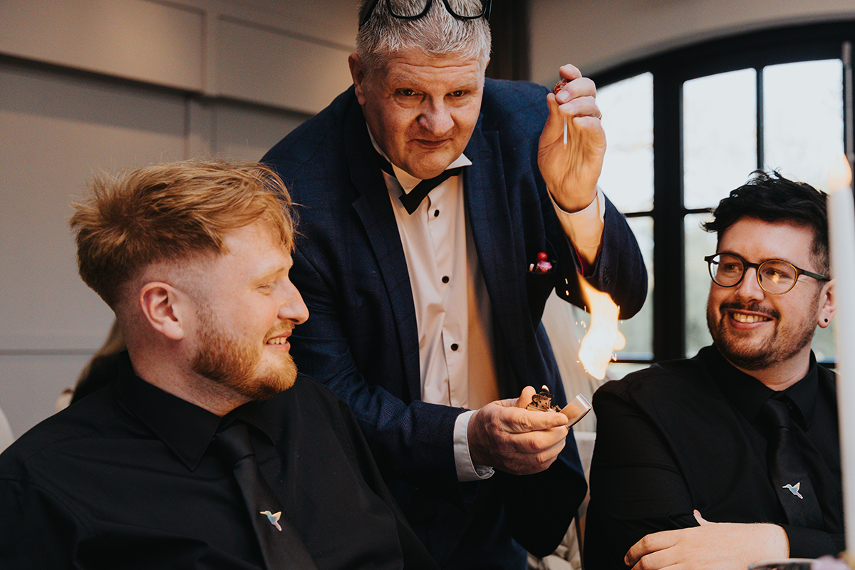Magician in Action